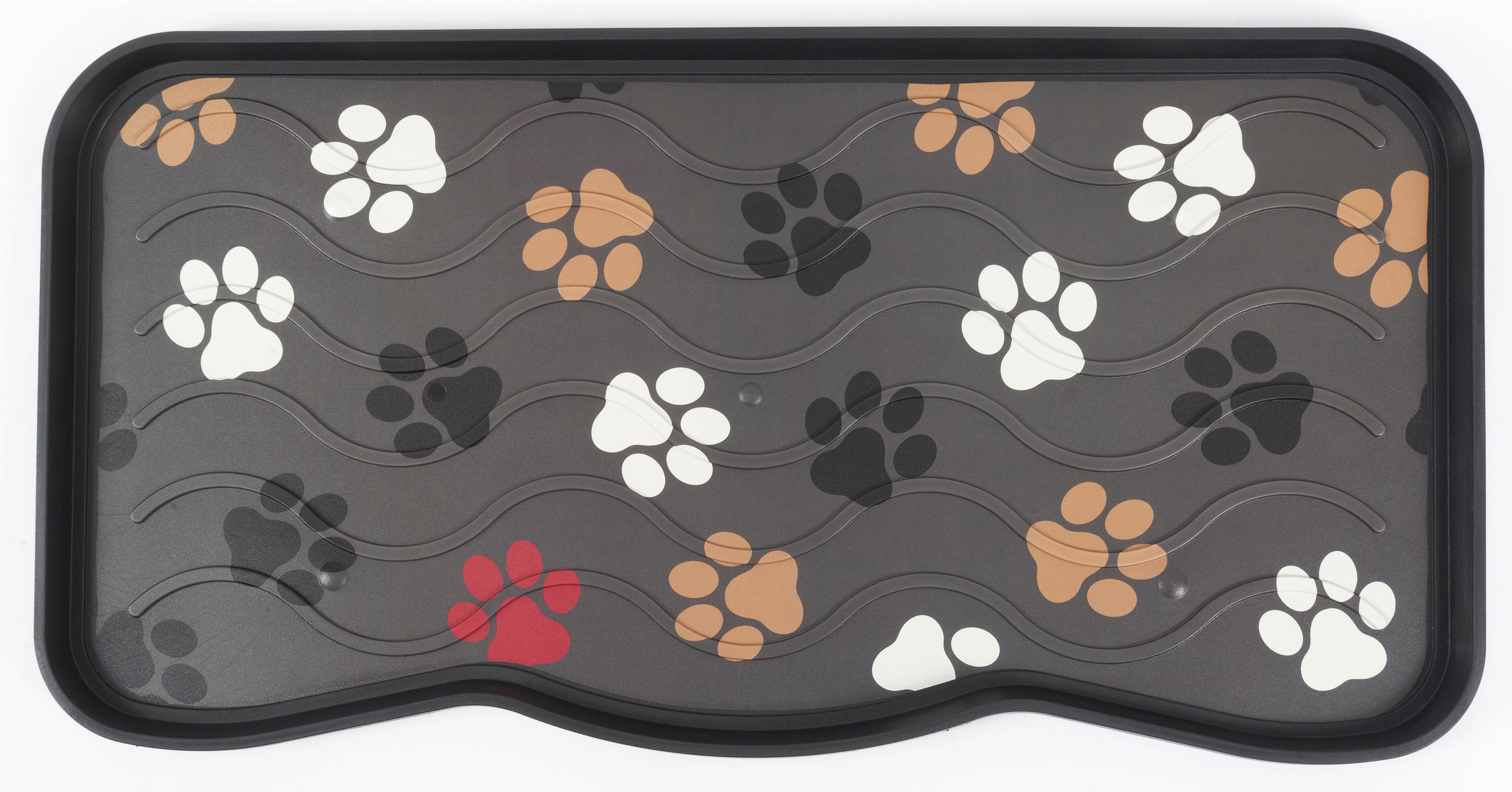 ODKAPÁVAČ NA BOTY - vícebarevná, Design, plast (38/3/75cm)