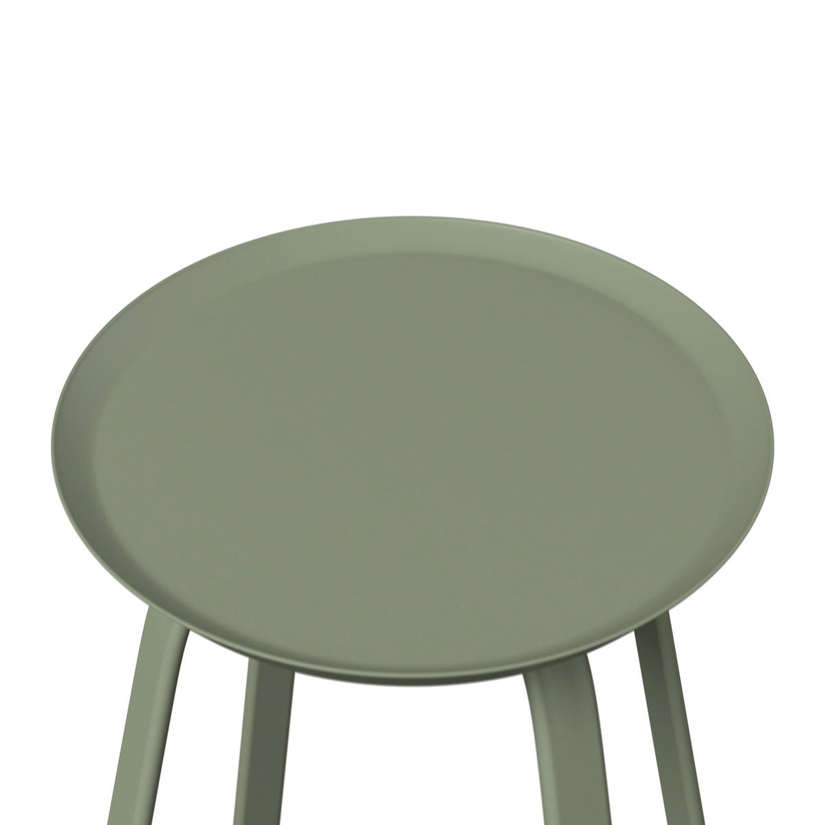 BEISTELLTISCH Metall 40/40/46 cm  - Grün, Design, Metall (40/40/46cm) - Ambia Garden