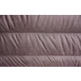 SITZBANK 177,5/87/64 cm Struktur Taupe  - Taupe/Schwarz, Design, Textil/Metall (177,5/87/64cm) - Hom`in