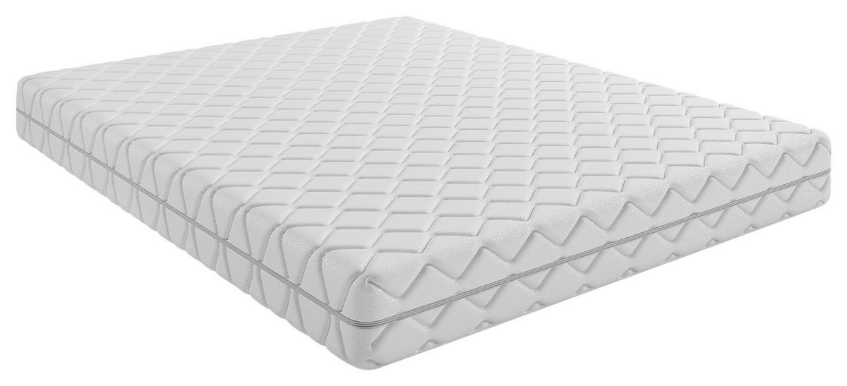 TASCHENFEDERKERNMATRATZE SLEEP H3, 200/200 cm, Höhe ca.: 17 cm, H3 = fest, 7-Zonen - Basics, Textil (200/200cm) - Livetastic