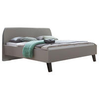 BETT 160/200 cm  in Braun, Grau   - Braun/Grau, Design, Holzwerkstoff/Textil (160/200cm) - Dieter Knoll