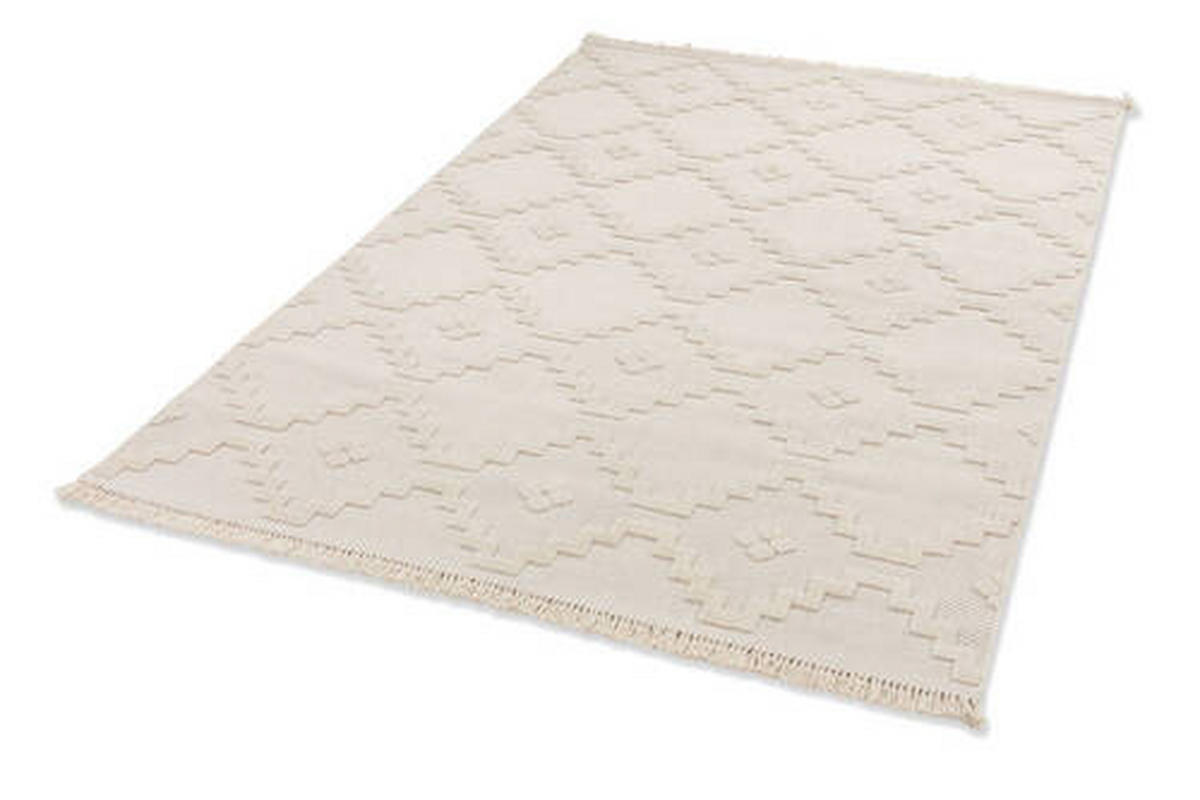 WEBTEPPICH 200/290 cm Summer Creme  - Creme, KONVENTIONELL, Textil (200/290cm) - Schöner Wohnen