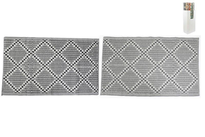 COVORAș DE INTRARE  - gri deschis/gri, Basics, plastic (150/90/0,3cm)