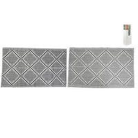 COVORAș DE INTRARE  - gri deschis/gri, Basics, plastic (150/90/0,3cm)