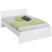 POSTEĽ, 140/200 cm biela - biela, Konventionell, kompozitné drevo (140/200cm) - Carryhome