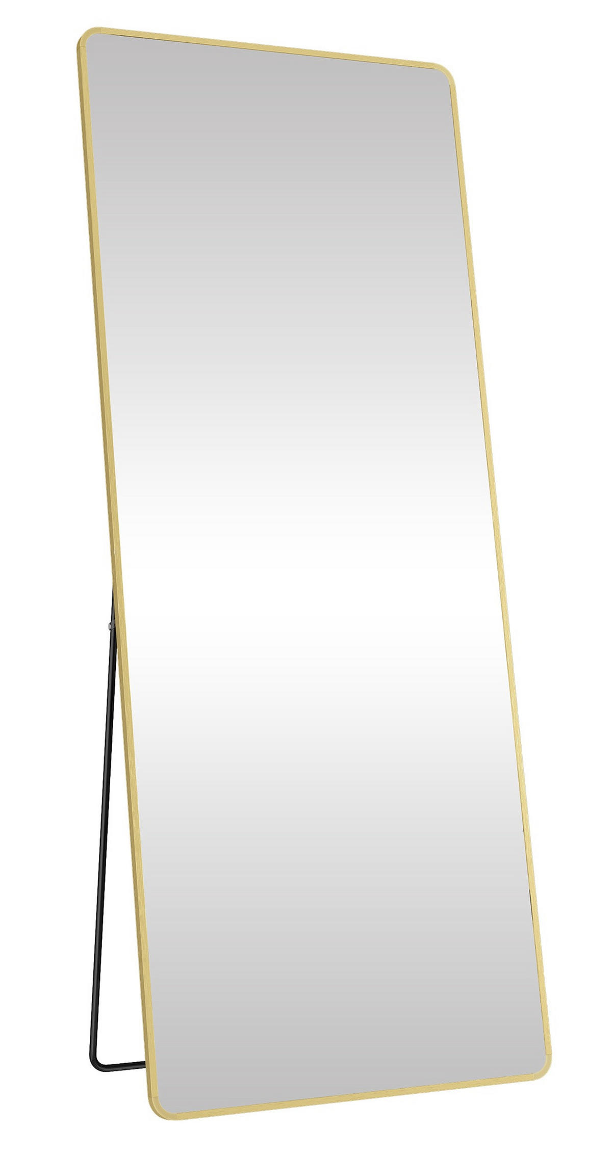 STANDSPIEGEL 60/165/33 cm  - Goldfarben, Trend, Glas/Metall (60/165/33cm) - Boxxx