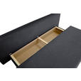 SCHLAFSOFA Taras  mit Stoffauswahl Webstoff Dunkelgrau  - Dunkelgrau/Schwarz, Design, Kunststoff/Textil (197/77/81cm) - Xora