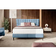 BOXSPRINGBETT 180/200 cm  in Blau  - Blau/Schwarz, Design, Holz/Holzwerkstoff (180/200cm) - Esposa