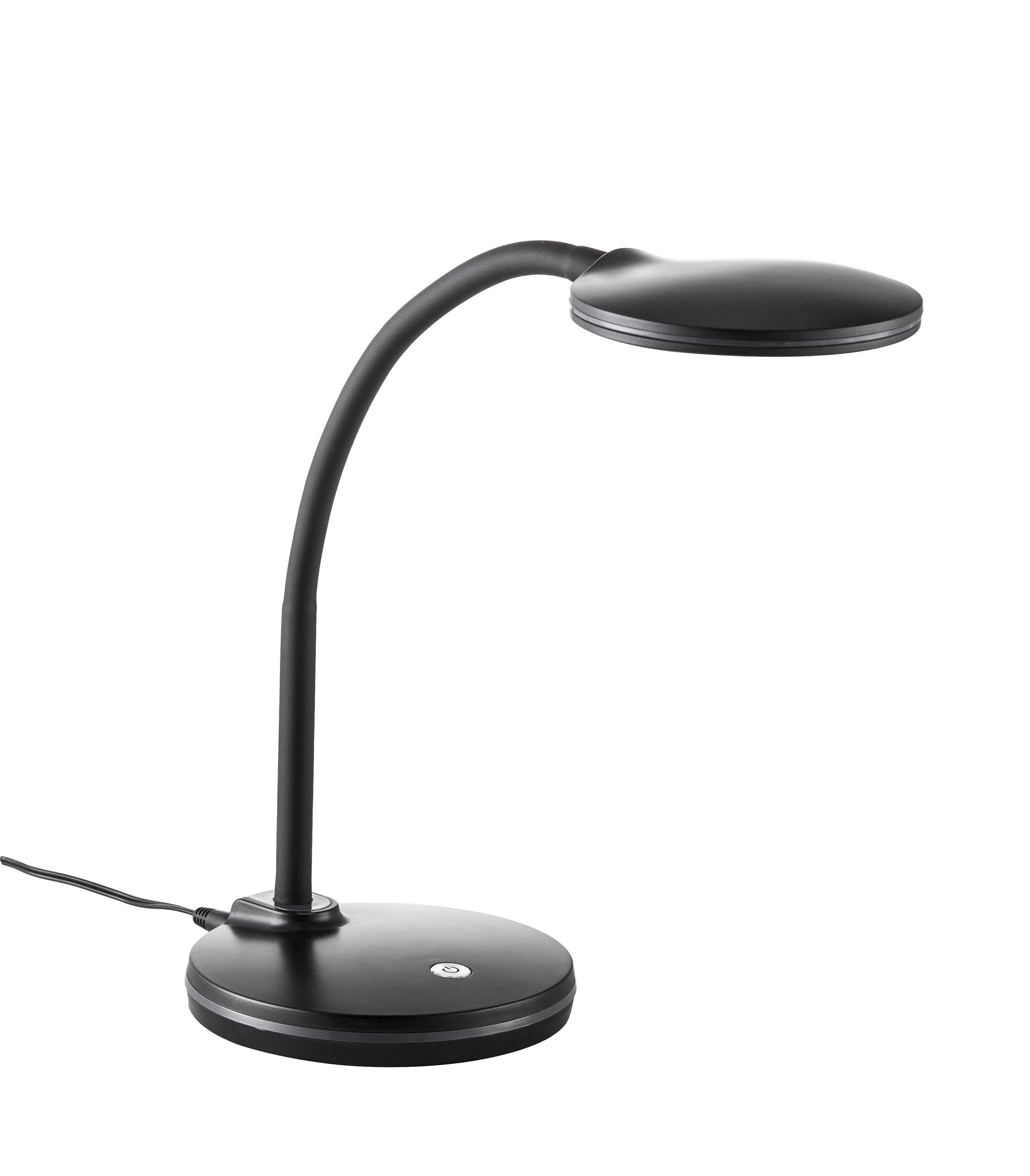 LED-TISCHLEUCHTE 18/13,2/35 cm   - Schwarz, Basics, Kunststoff (18/13,2/35cm) - Novel