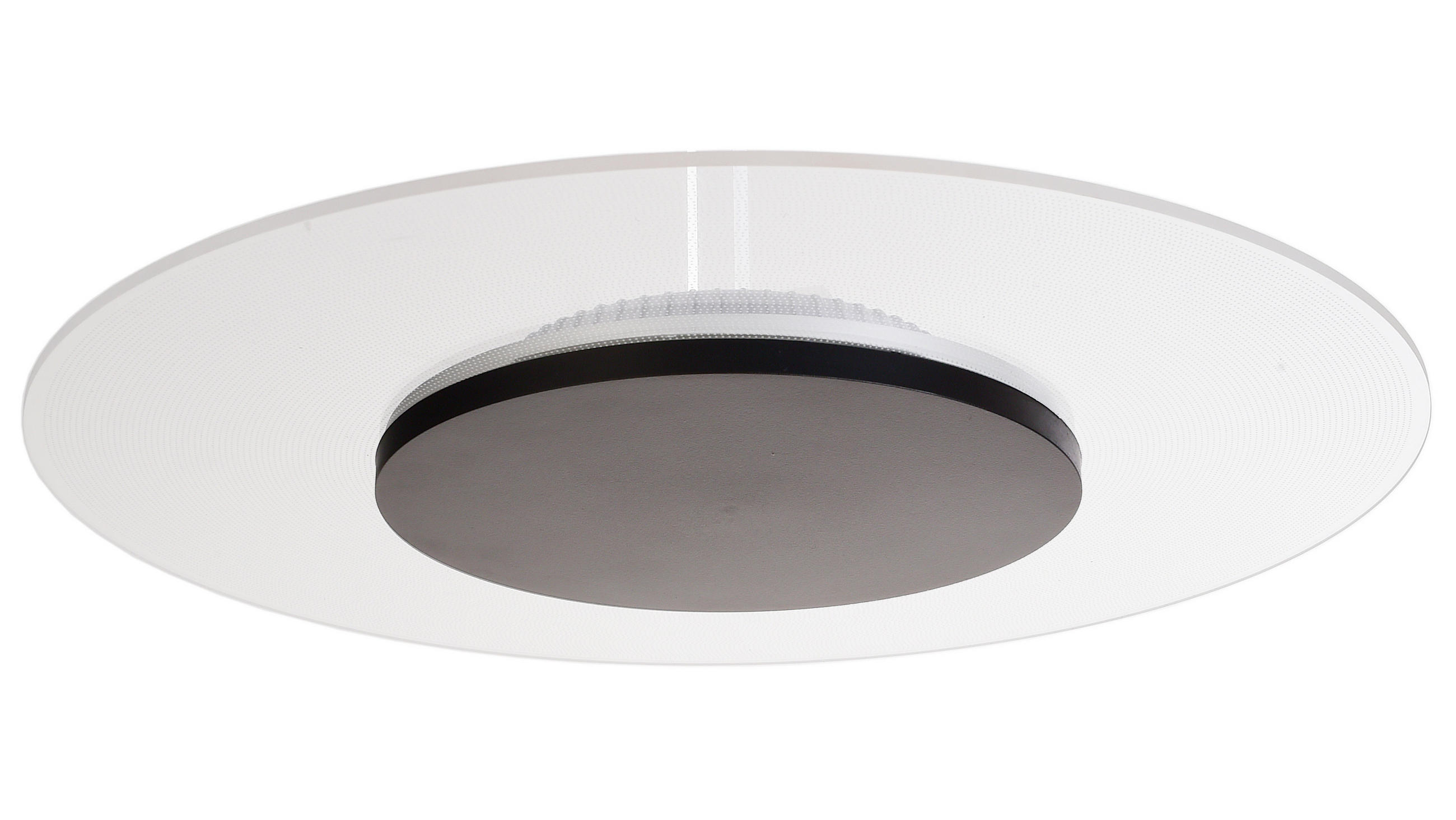 LED-DECKENLEUCHTE    42/42/4,5 cm  - Schwarz, Konventionell, Kunststoff/Metall (42/42/4,5cm)