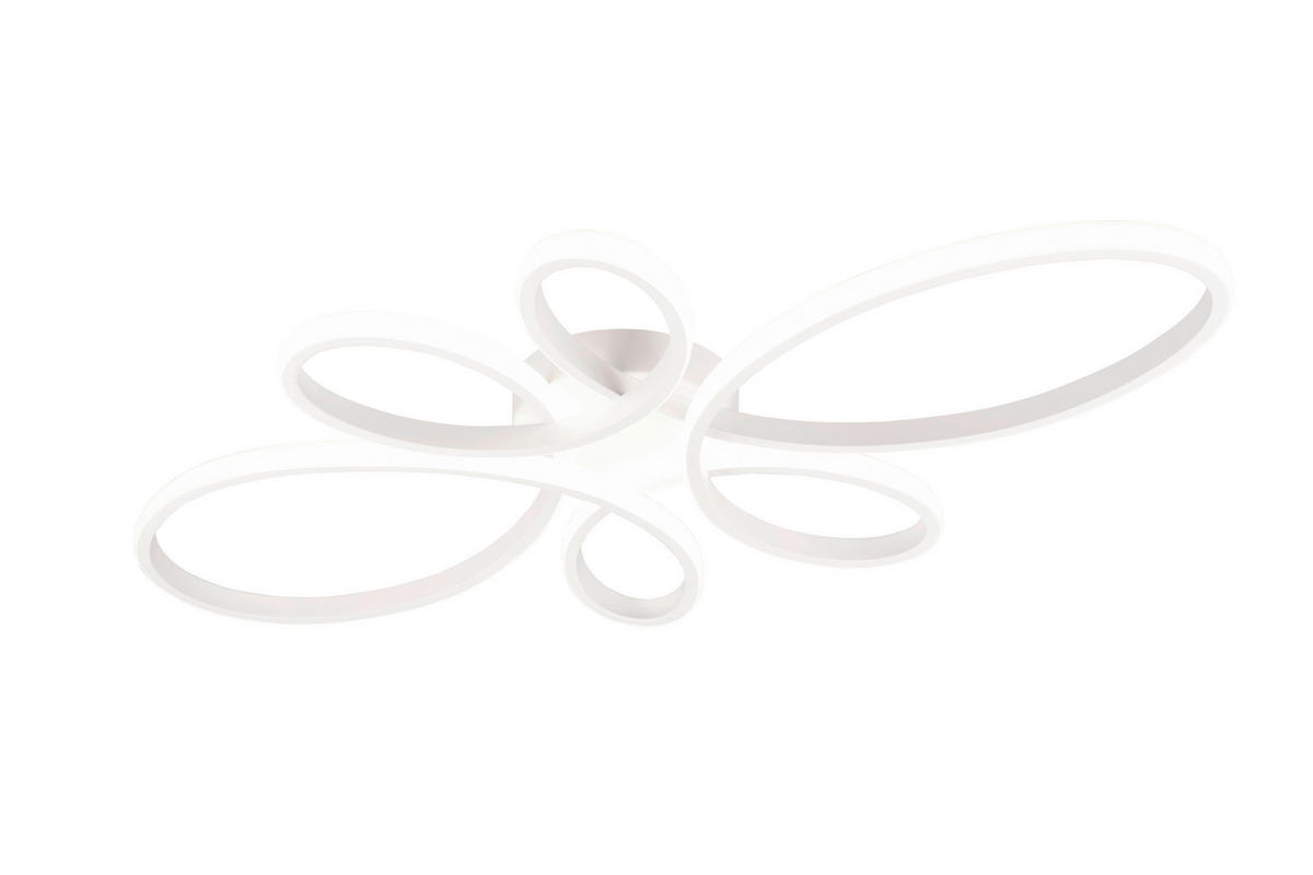 LED-DECKENLEUCHTE    83/7,5/45,5 cm  - Weiss, Konventionell, Kunststoff/Metall (83/7,5/45,5cm) - Trio Leuchten