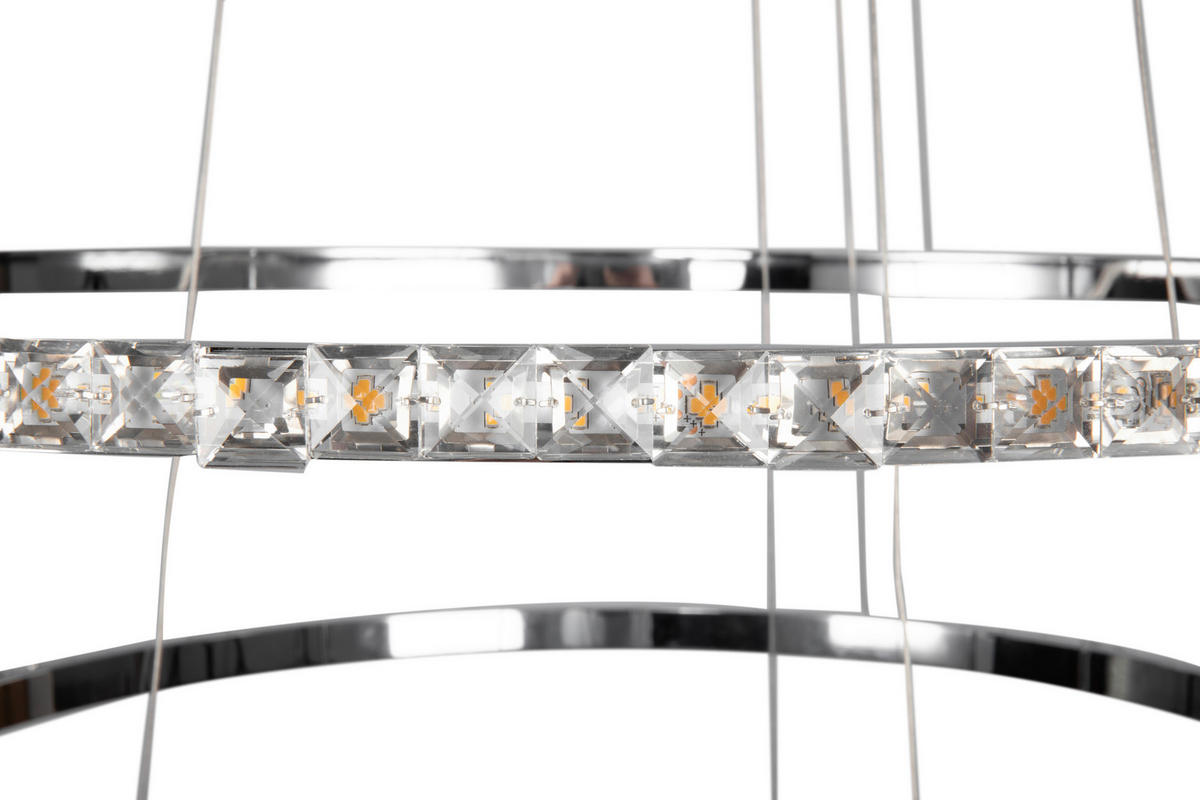 LED-HÄNGELEUCHTE 80/150 cm   - Weiß, Design, Kunststoff (80/150cm)