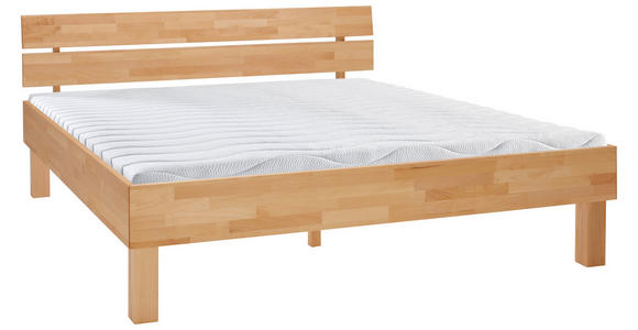 BETT 180/200 cm  in Buchefarben  - Buchefarben, Natur, Holz (180/200cm) - Carryhome