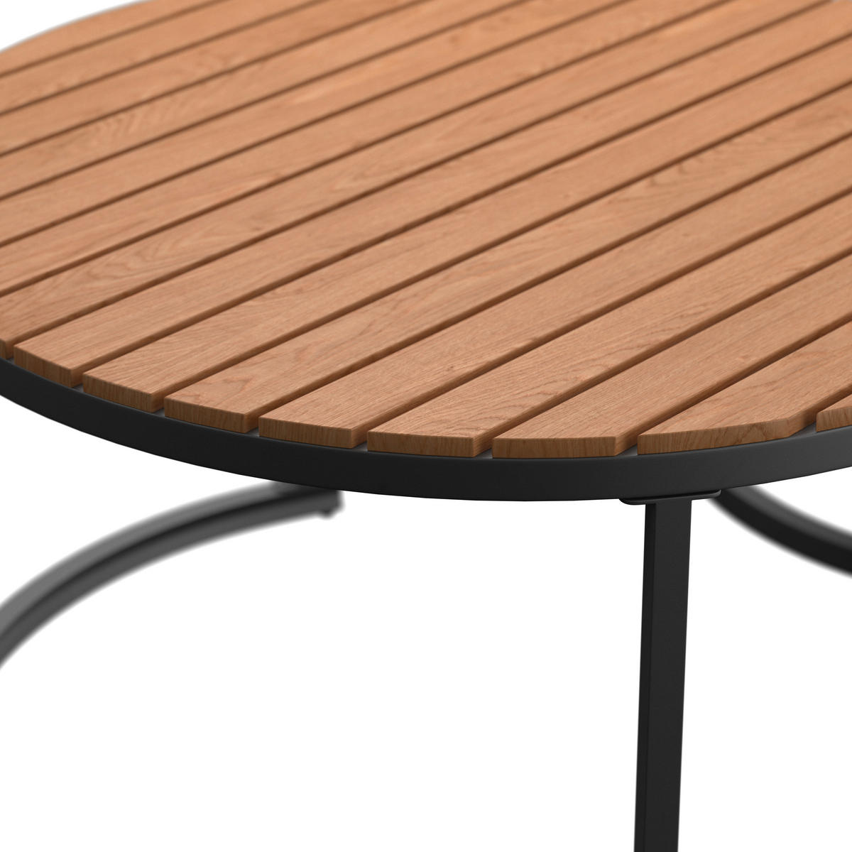 LOUNGEGARNITUR Akazie massiv Stahl  - Grau, Design, Glas/Holz - Ambia Garden