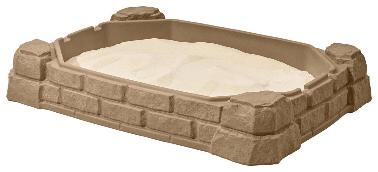 SANDLÅDA 111,8/39,4/81,2 cm  - brun, Klassisk, plast (111,8/39,4/81,2cm)
