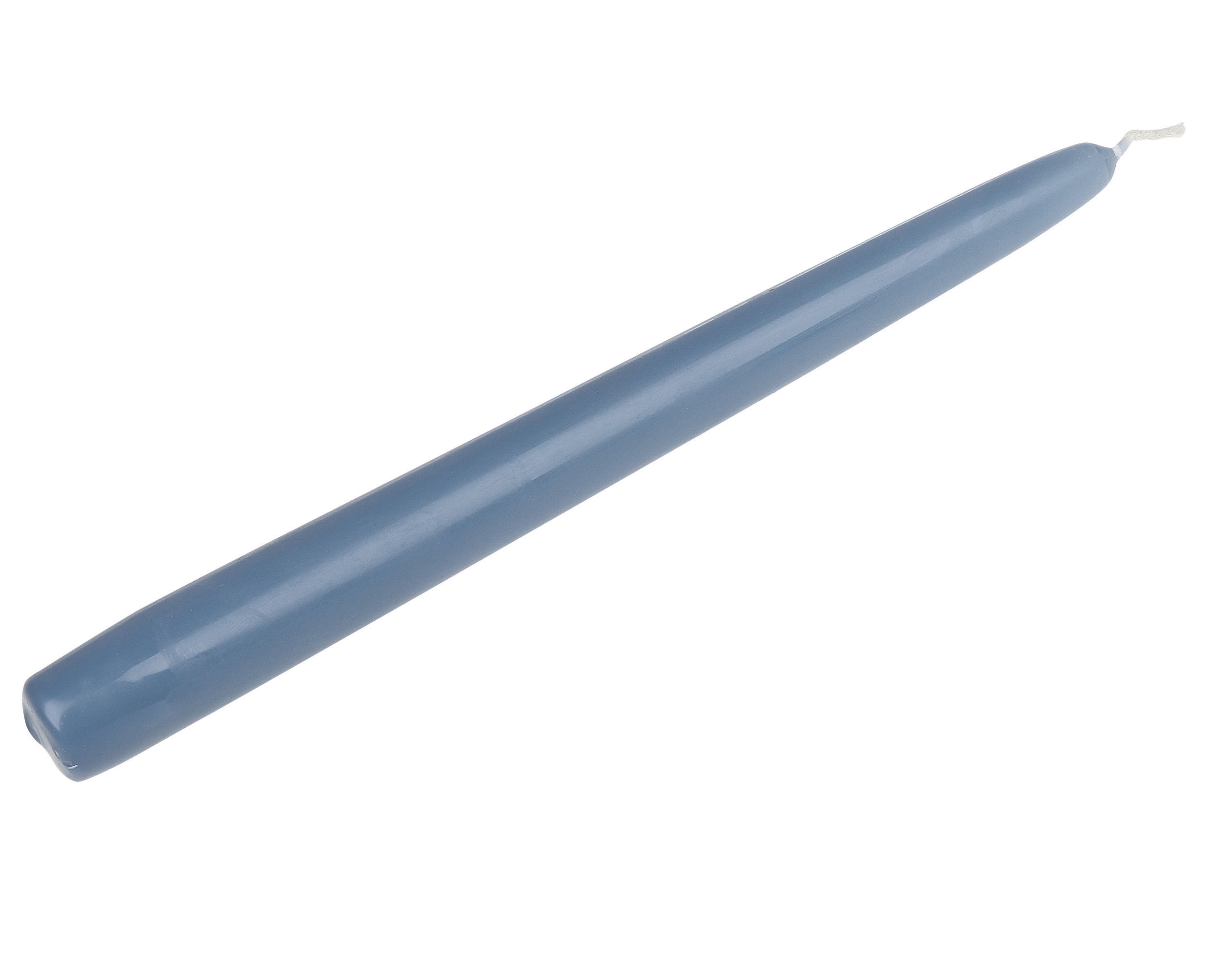 KERZE - Pastellblau, Basics, Paraffin (2,4/24,0cm) - Steinhart