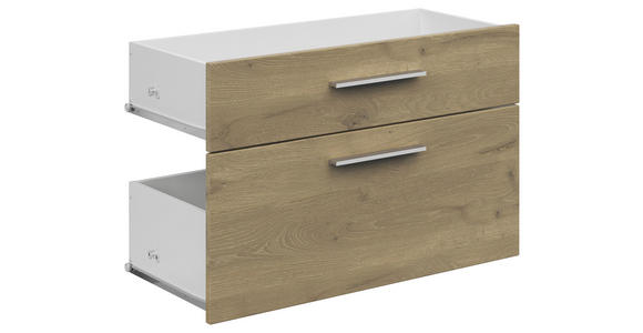 SCHUBKASTENEINSATZ 73,1/34,1/36,6 cm - Eichefarben, KONVENTIONELL, Holzwerkstoff (73,1/34,1/36,6cm) - Voleo