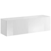 LOWBOARD  in 140/40/38 cm  - Weiß Hochglanz/Weiß, Design, Holzwerkstoff (140/40/38cm) - Livetastic