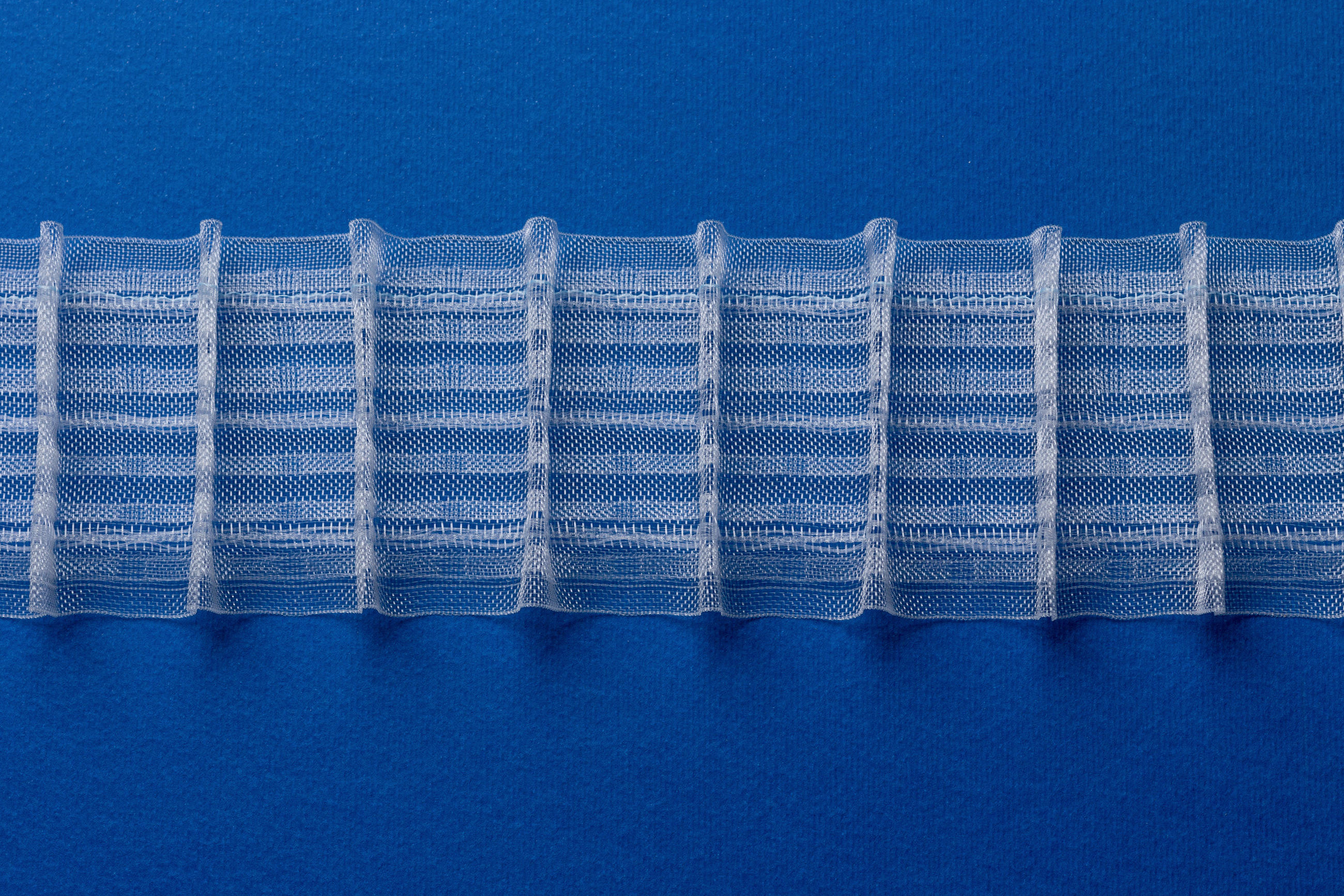 BEHÚZÓSZALAG  - áttetsző, Basics, textil (7cm)
