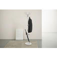 GARDEROBENSTÄNDER in Weiß 37/176/37 cm - Weiß, Basics, Kunststoff/Stein (37/176/37cm) - Xora