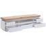 LOWBOARD matt, Mattlack Weiß - Eichefarben/Weiß, Design, Holz/Holzwerkstoff (175/49/40cm) LOWBOARD matt, Mattlack Weiß - Eichefarben/Weiß, Design, Holz/Holzwerkstoff (175/49/40cm)