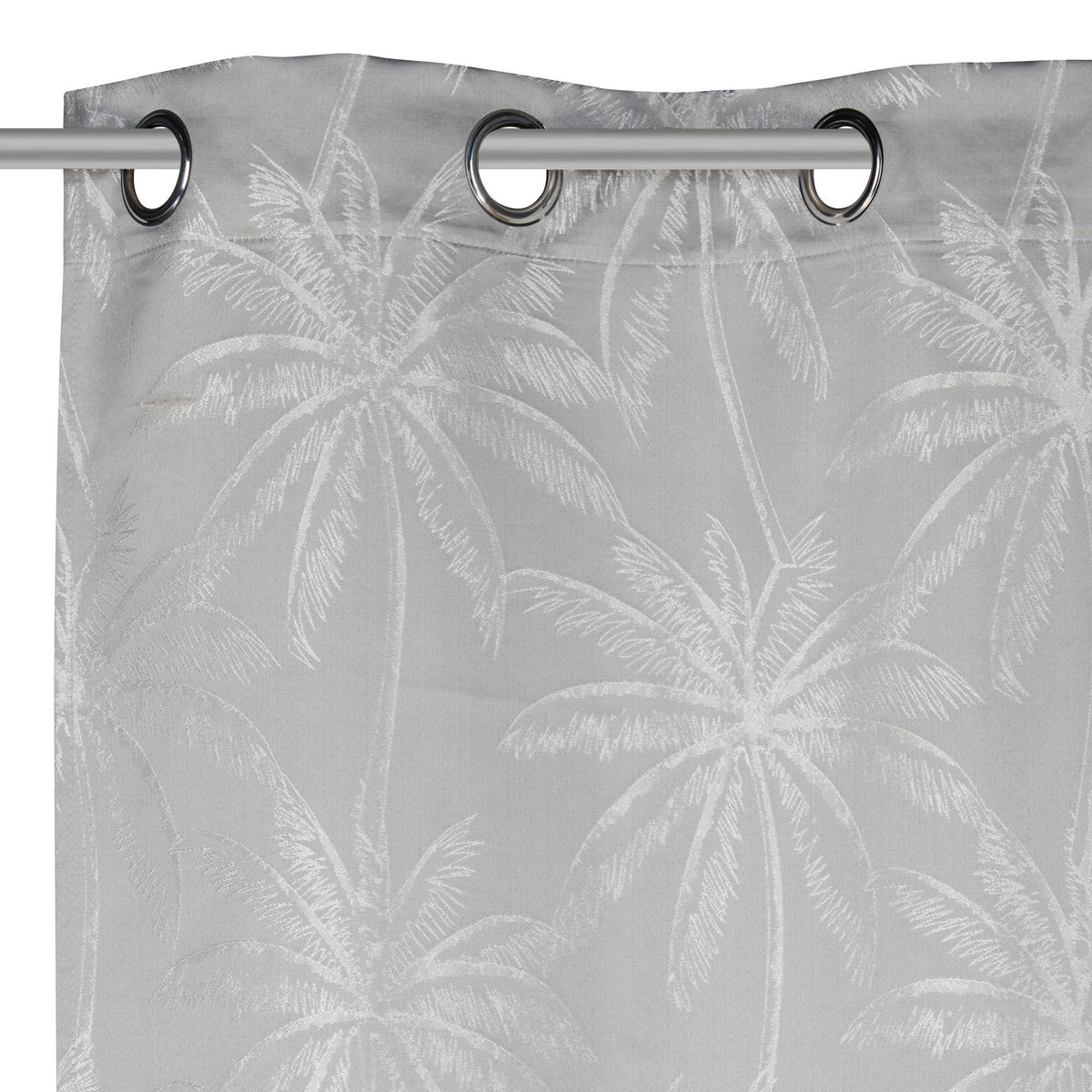 ÖSENVORHANG blickdicht  - Grau, KONVENTIONELL, Textil (140/245cm) - Esposa