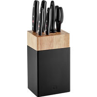 MESSERBLOCK 7-teilig  - Schwarz, Basics, Holz/Metall - Zwilling