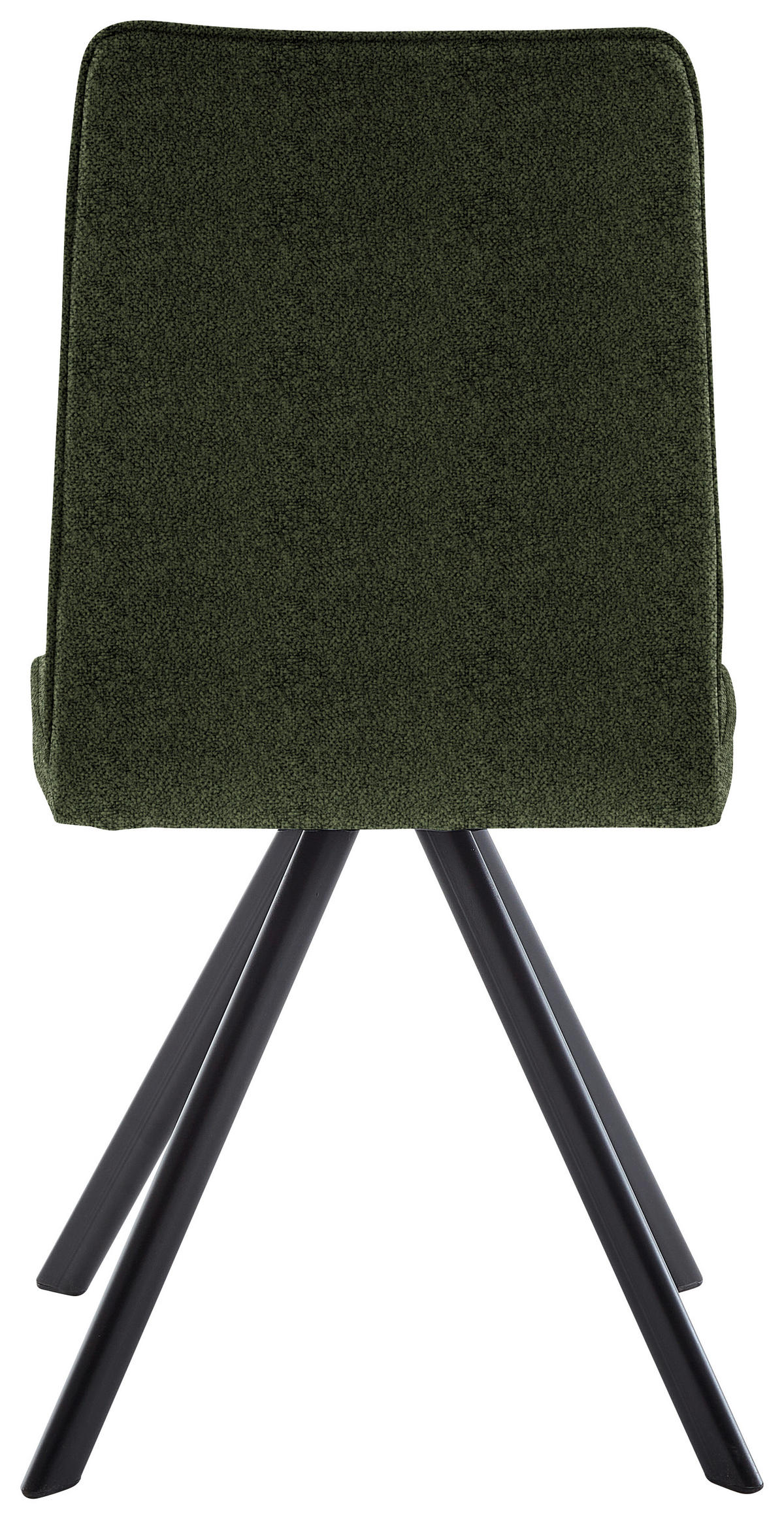 STUHL   Webstoff  Schwarz, Khaki  - Khaki/Schwarz, Design, Textil/Metall (47/92/60cm) - Cantus
