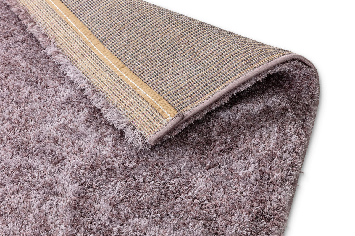 HOCHFLORTEPPICH 133/190 cm Salerno Lila  - Lila, KONVENTIONELL, Textil (133/190cm) - Novel