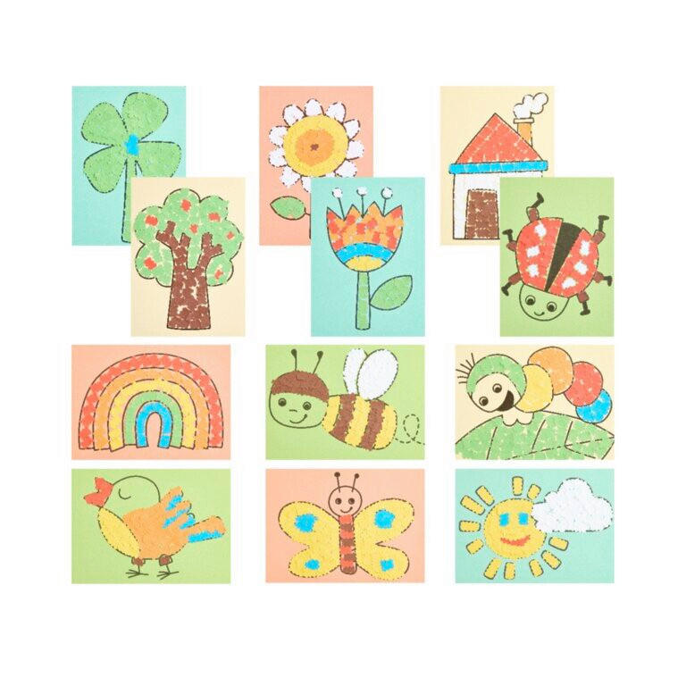 BASTELSET - Multicolor, Basics, Papier (17,5/1,0/25,0cm) - Haba