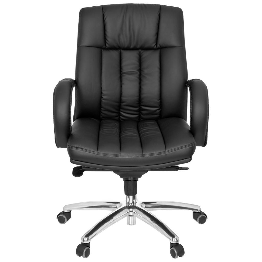 Thumbnail - Mid.you Chefsessel, Schwarz, Textil, Drehkreuz, 62x113x59 cm, Wippfunktion, Sitzfläche 360° drehbar, Arbeitszimmer, Büro...