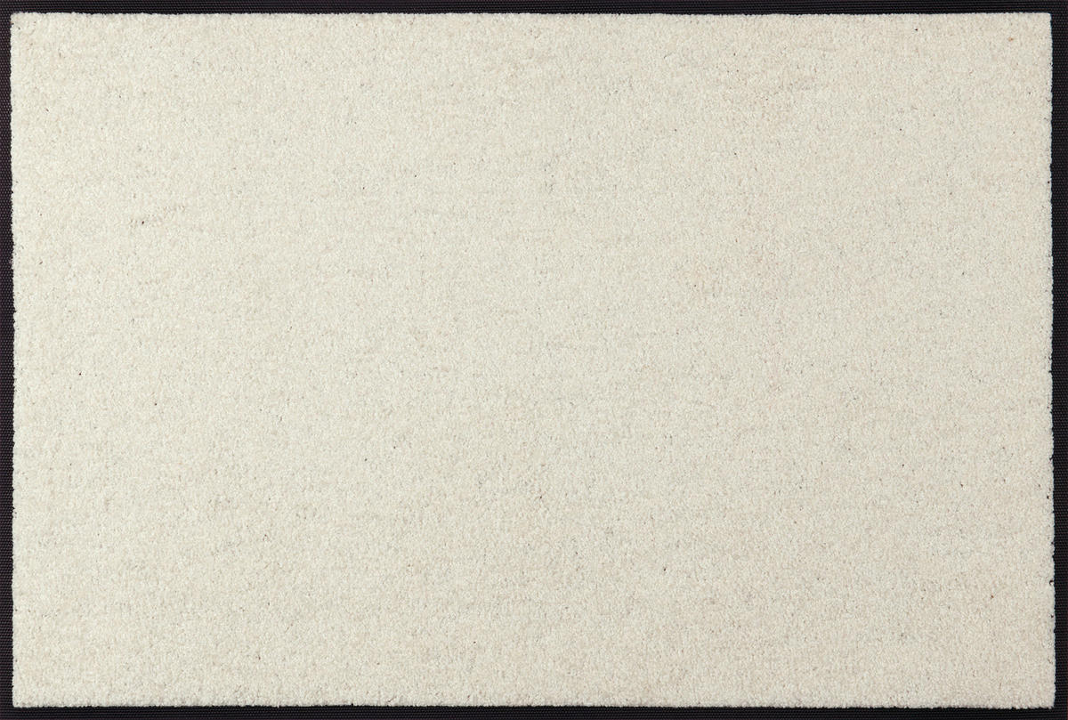 FUßMATTE 50/75 cm Whipped Cream  - Beige, KONVENTIONELL, Kunststoff/Textil (50/75cm) - wash+dry
