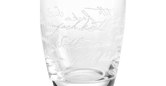 DESSERTGLAS 14,6/14,6/9,5 cm - Transparent/Weiß, Basics, Glas (14,6/14,6/9,5cm) - Novel