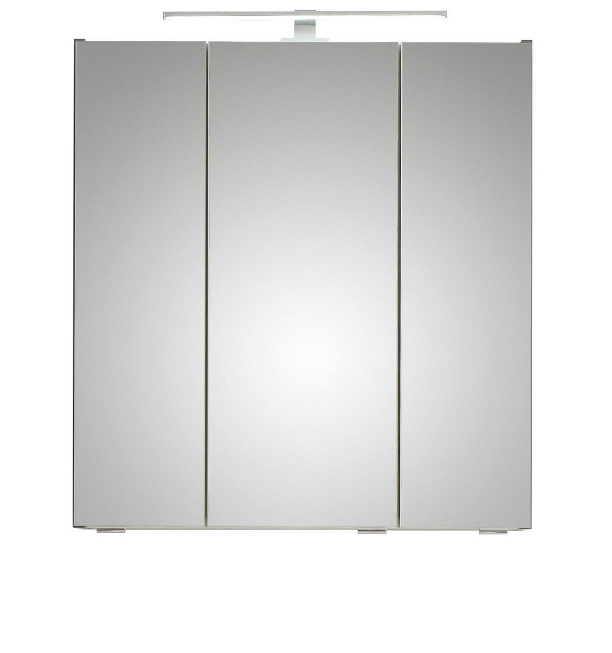 SPIEGELSCHRANK 65/70/16 cm  - Chromfarben/Dunkelgrau, Basics, Glas/Holzwerkstoff (65/70/16cm) - Pelipal