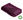 HANDTUCH Bonita  - Violett, Natur, Textil (50/100cm) - Bio:Vio
