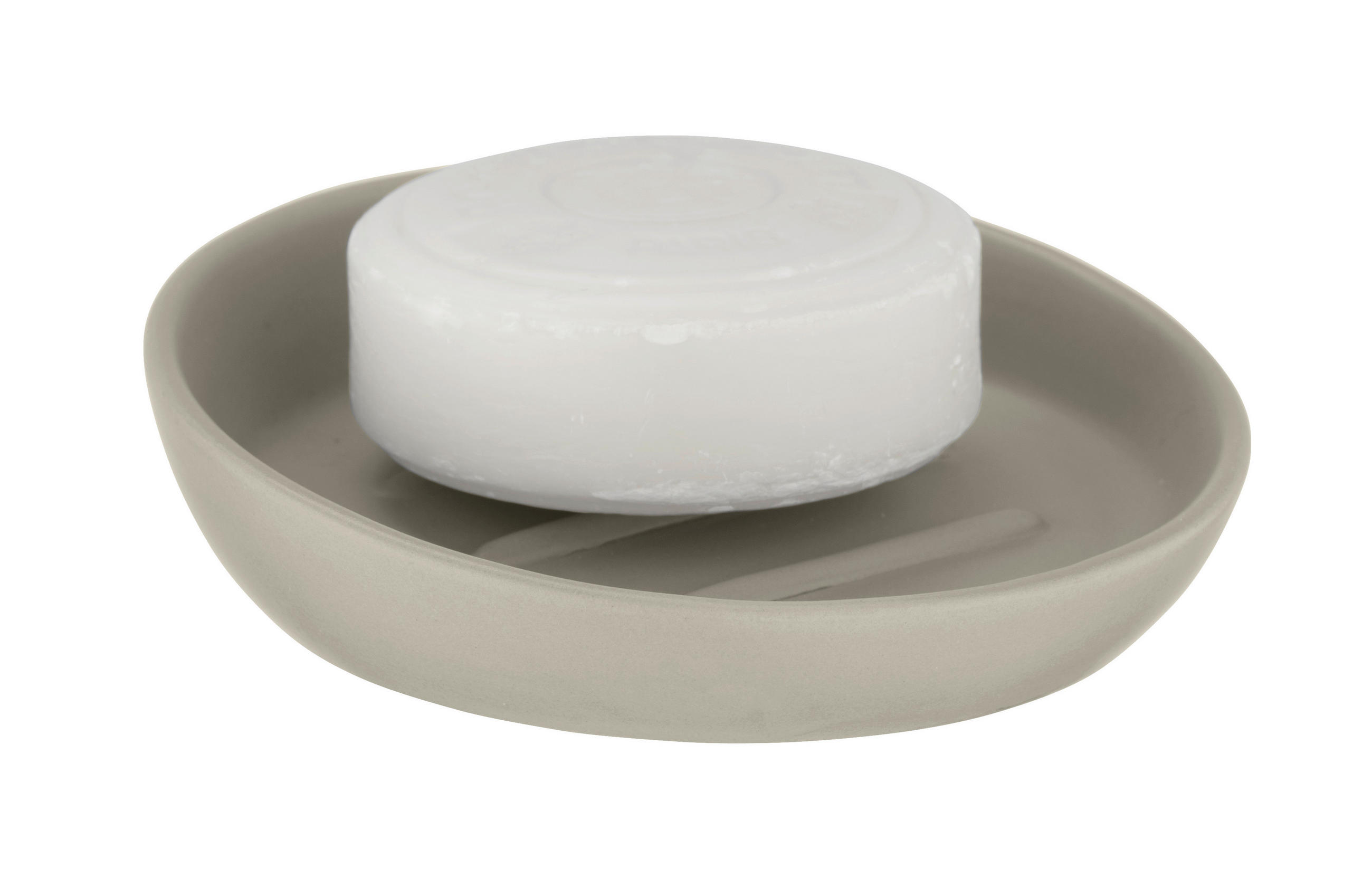 SEIFENSCHALE Keramik  - Beige, Basics, Keramik (11,5/3/11,5cm) - Wenko