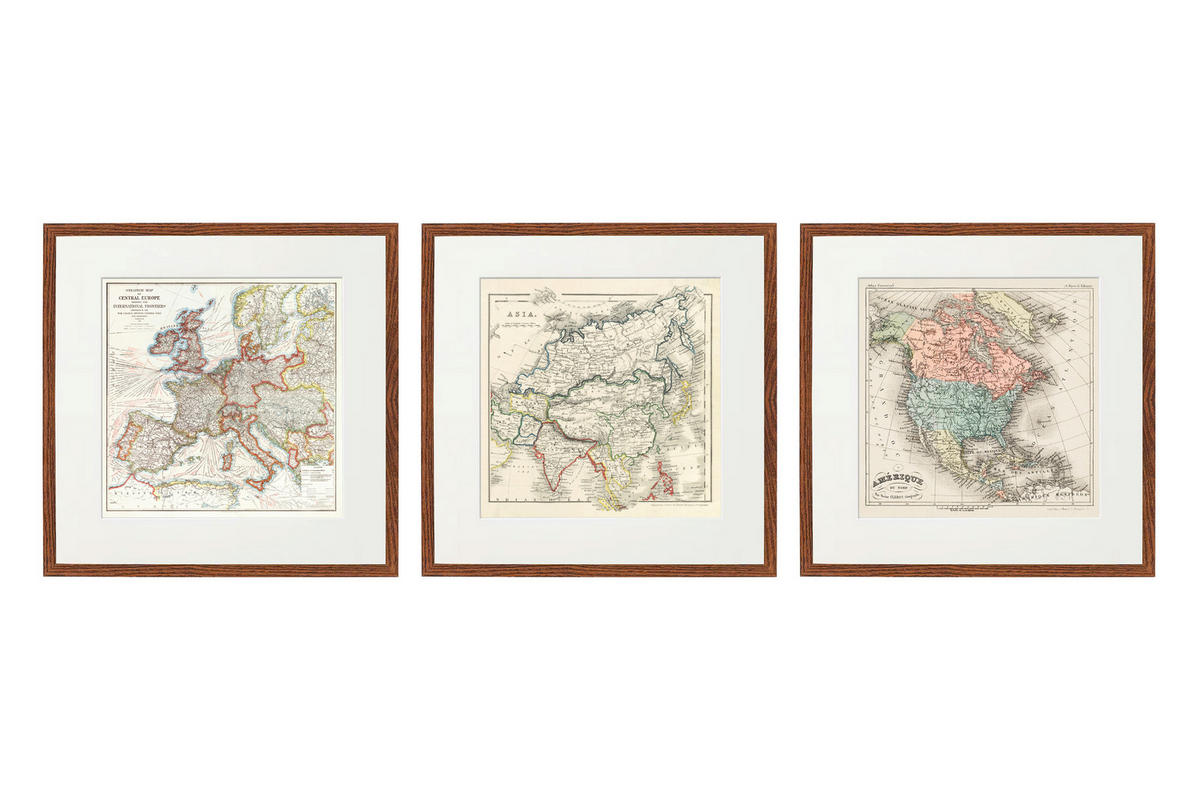 TABLOU 40/40 cm  - Basics, sticlă/hârtie (40/40cm)