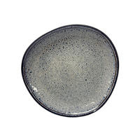 LAPOSTÁNYÉR 27,9/26,9 cm  - szürke, Trend, kerámia (27,9/26,9cm) - Novel