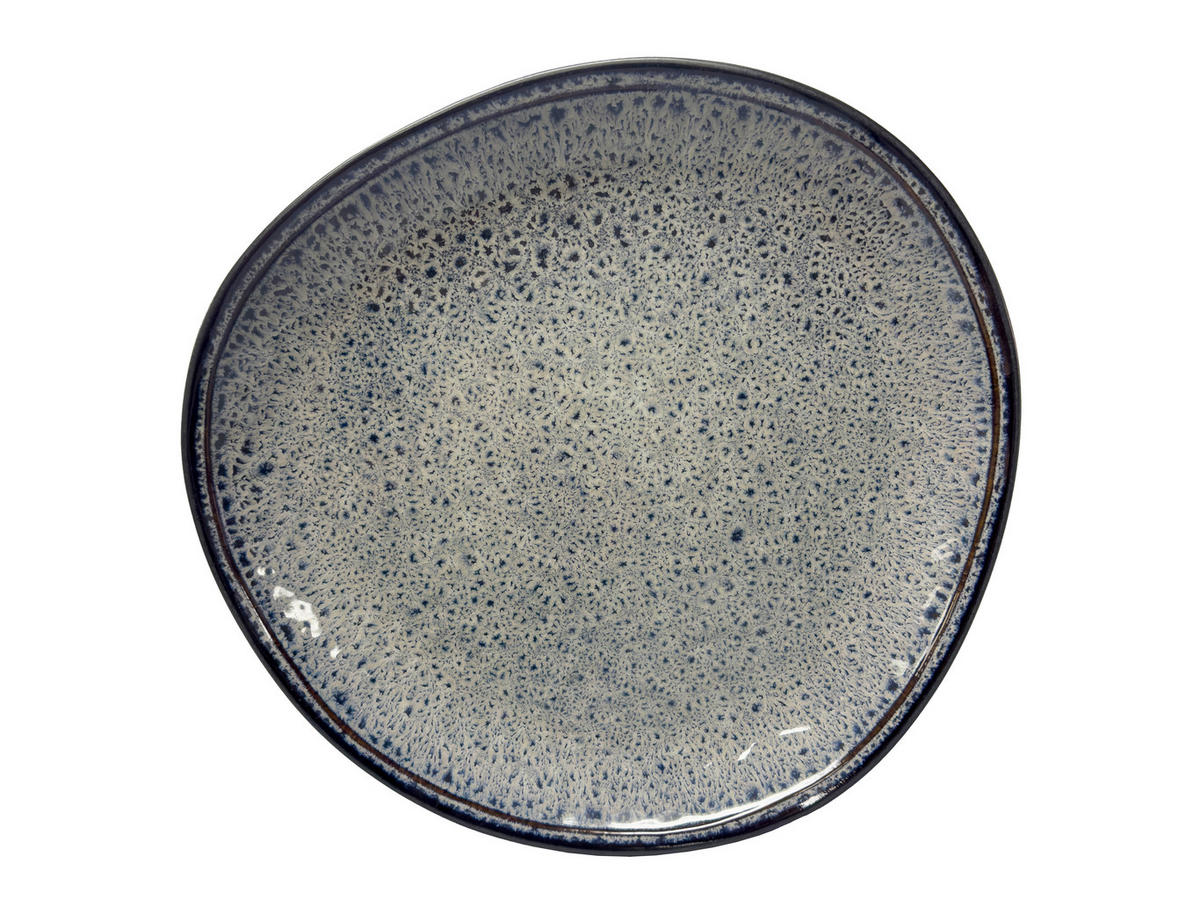 LAPOSTÁNYÉR 27,9/26,9 cm  - szürke, Trend, kerámia (27,9/26,9cm) - Novel