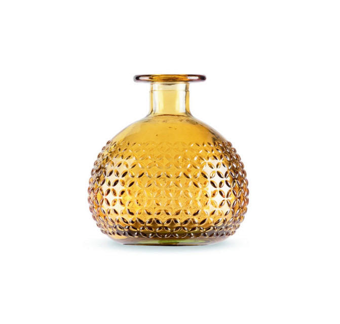 VAZA DEKORATIVNA     staklo   - zlatne boje, Basics, staklo (12/11/11cm)