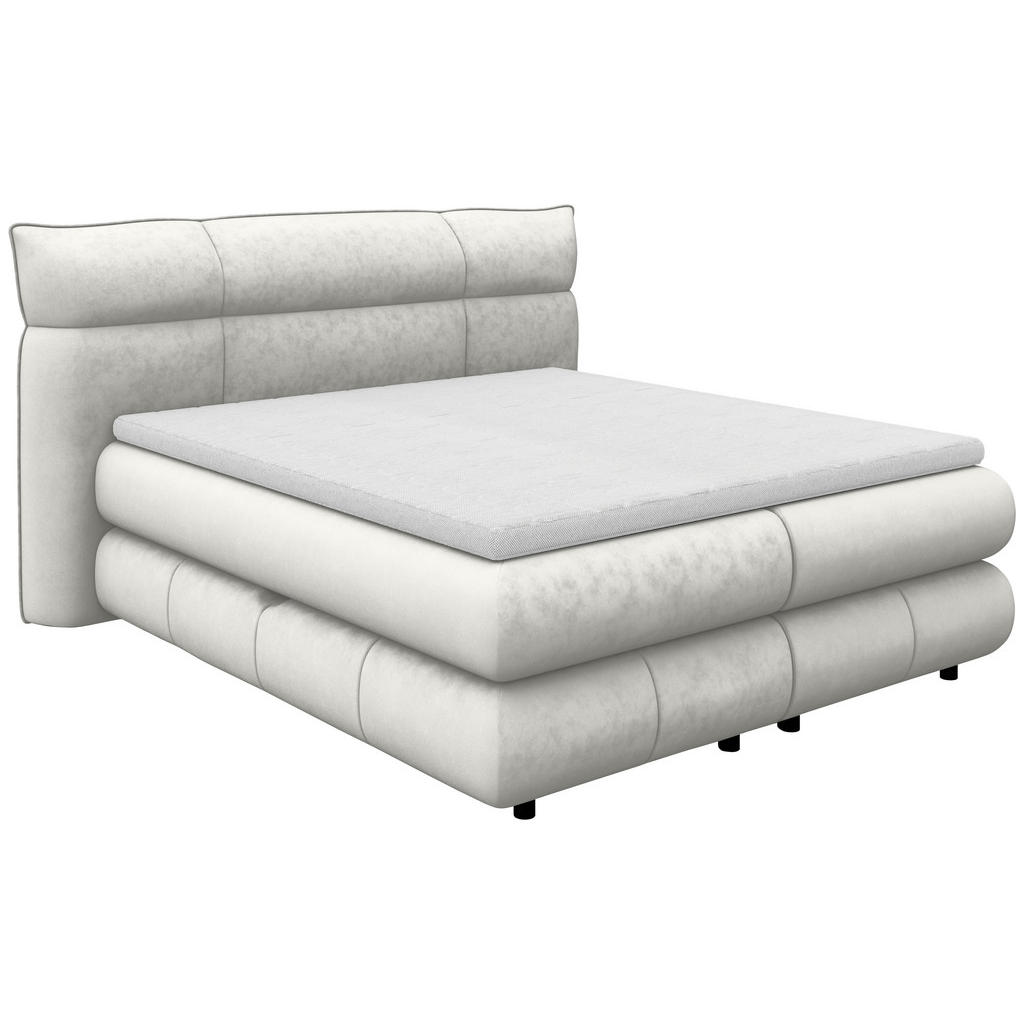 Boxspringbett Carmelo Creme 140x200 Cm H3