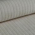 BIGSOFA in Flachgewebe Creme  - Chromfarben/Creme, KONVENTIONELL, Textil/Metall (256/68/122cm) - Carryhome