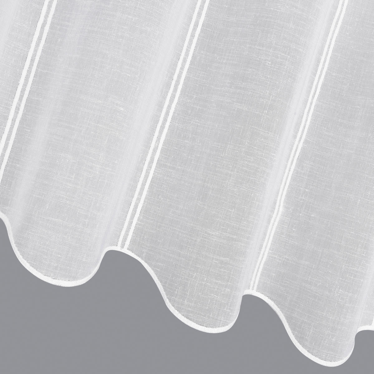 KURZGARDINE   145/90 cm   - Weiß, KONVENTIONELL, Textil (145/90cm)