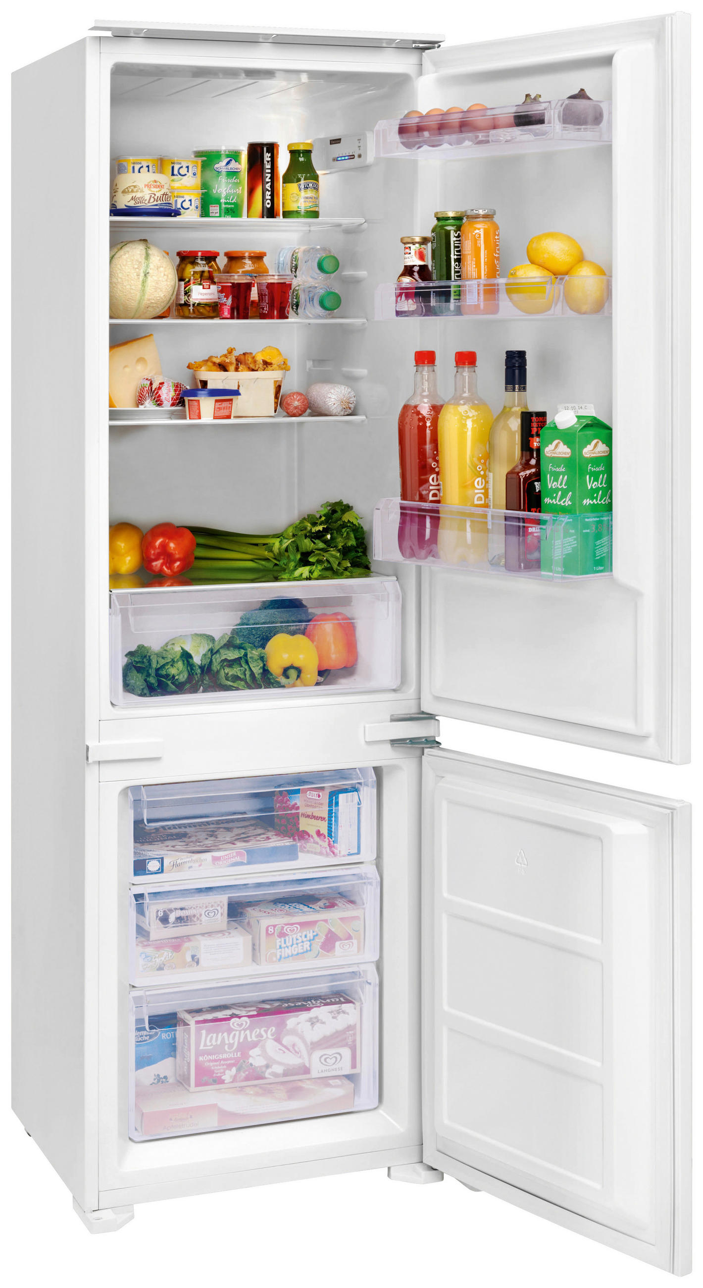 KÜHL-GEFRIER-KOMBINATION EKG900  - Weiß, MODERN, Metall (54/177,2/54cm) - Oranier