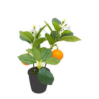 NARANCSFA - barna/fekete, Basics, műanyag/textil (32cm) - Ambia Home