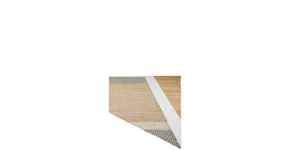 HANDWEBTEPPICH 130/190 cm  - Grau, Natur, Textil (130/190cm) - Linea Natura