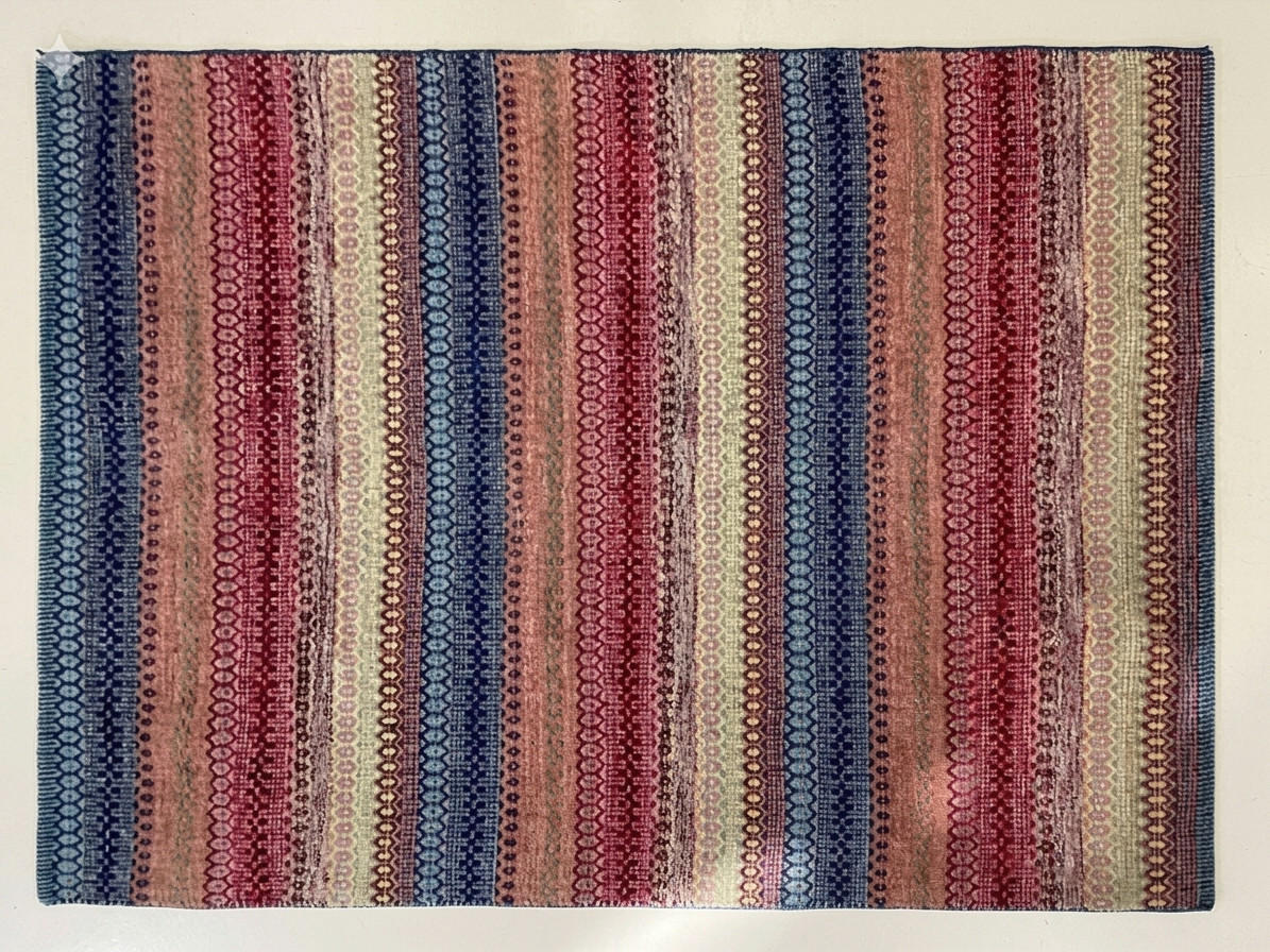 FLECKERLTEPPICH 60/120 cm Multicolor  - Multicolor, KONVENTIONELL, Textil (60/120cm) - Linea Natura