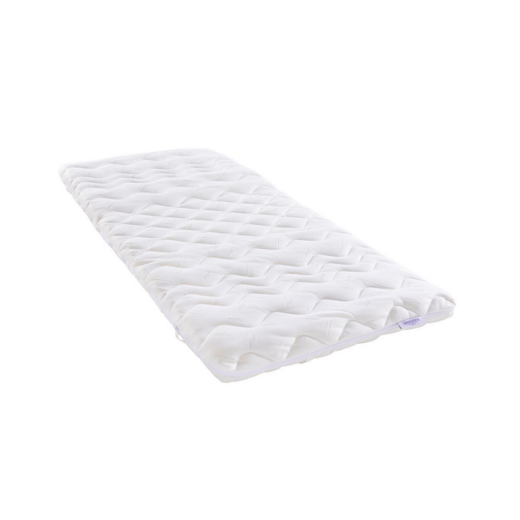 Thumbnail - Sleeptex Topper, Weiß, Textil, H2, 90x190 cm, Oeko-Tex® Standard 100, Bezug abnehmbar/waschbar, Schlafzimmer, Matratzen ...