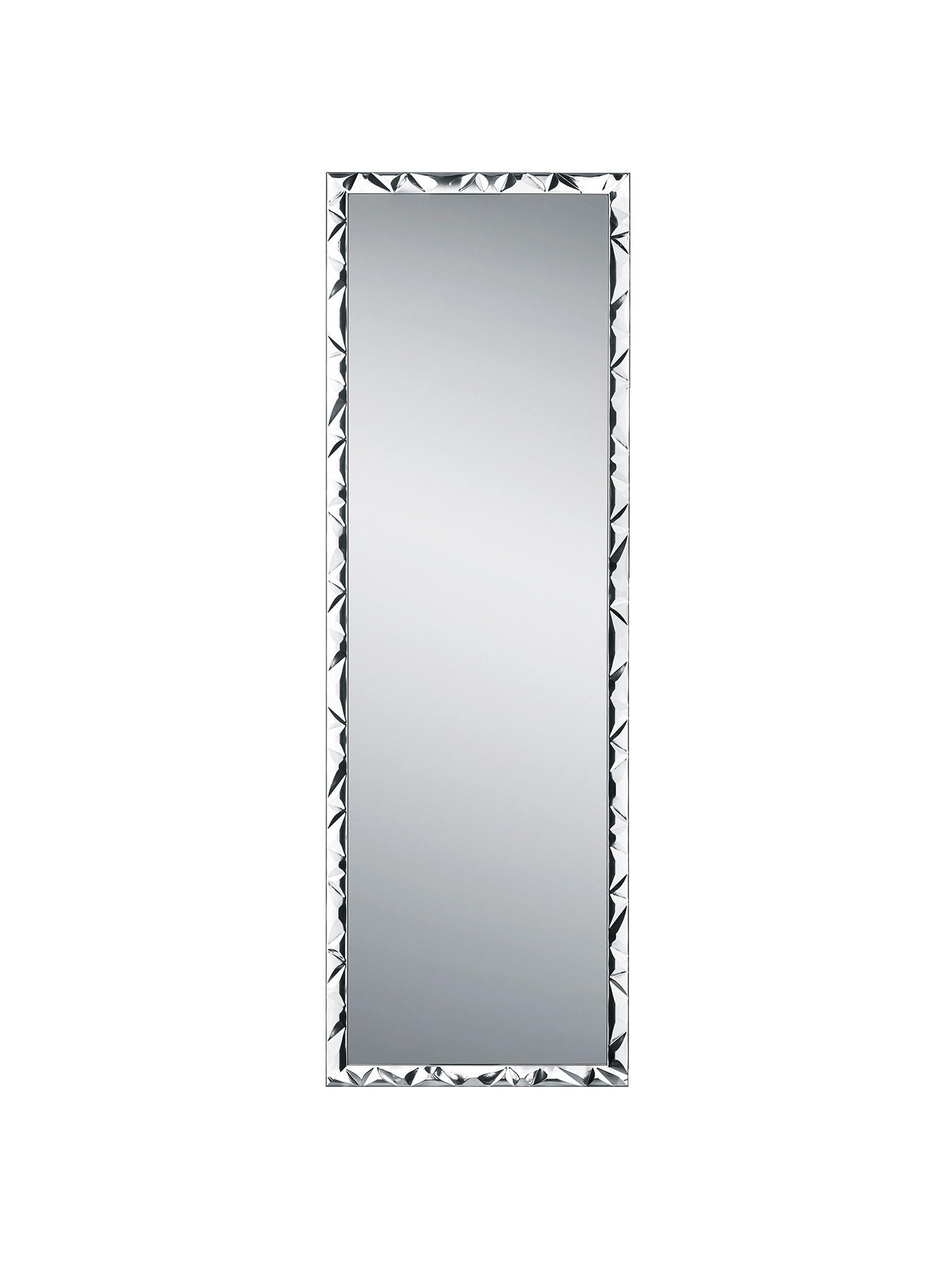 WANDSPIEGEL 50/150/2,5 cm    in rechteckig  - Silberfarben, Trend, Glas/Kunststoff (50/150/2,5cm) - Boxxx