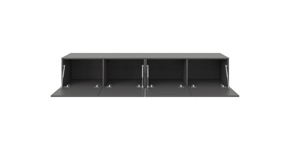 LOWBOARD  in 200/36,7/42 cm  - Anthrazit, Design, Holzwerkstoff (200/36,7/42cm) - Hom`in